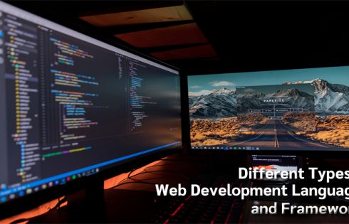 Different Types of Web Development Languages and Frameworks