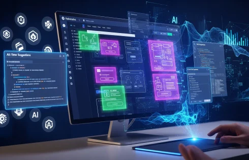 AI-Powered Front-End Web Development Tools for UI Design: Transforming User Experience Creation