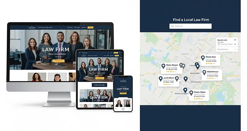 Responsive Web Design Tips for Improving Local Law Firm Websites