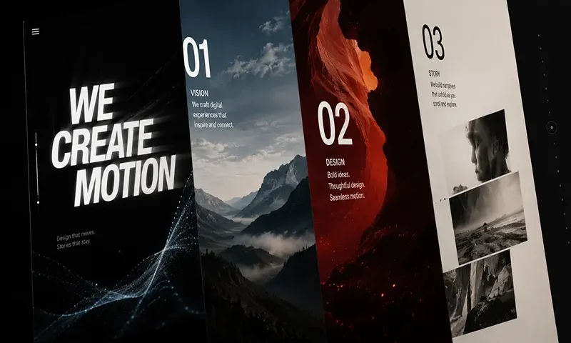 Lightweight Kinetic Typography and Scroll Storytelling Techniques