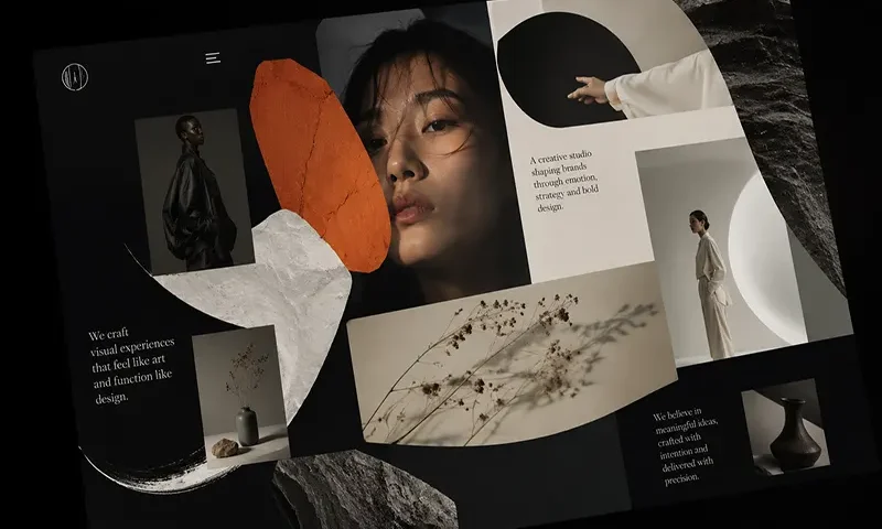Organic Anti-Grid Layouts for Creative Brand Websites