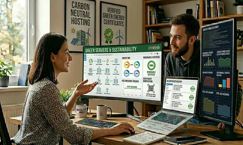 Carbon Neutral Web Hosting with Verified Green Energy Certificates