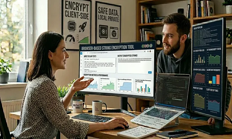 Client-Side Browser-Based String Encryption Tools