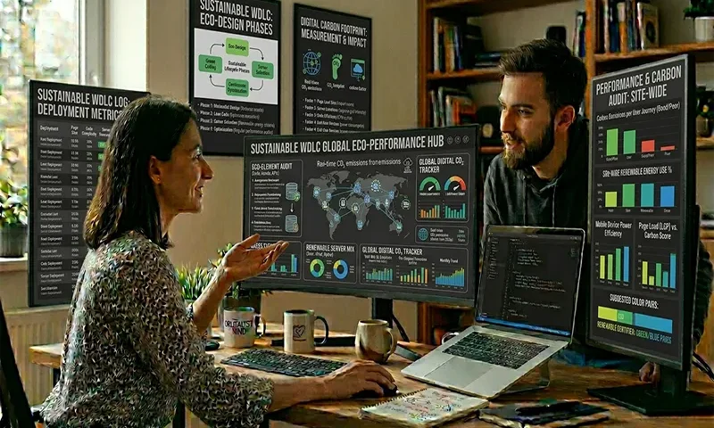 Sustainable Web Development Life Cycle and Digital Carbon Footprint