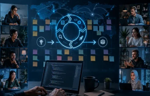 Agile Web Development Life Cycle for Remote Distributed Teams