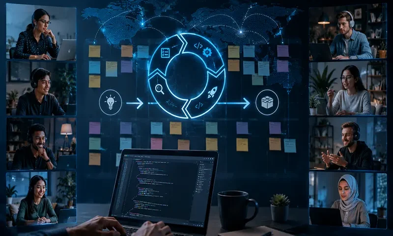 Agile Web Development Life Cycle for Remote Distributed Teams